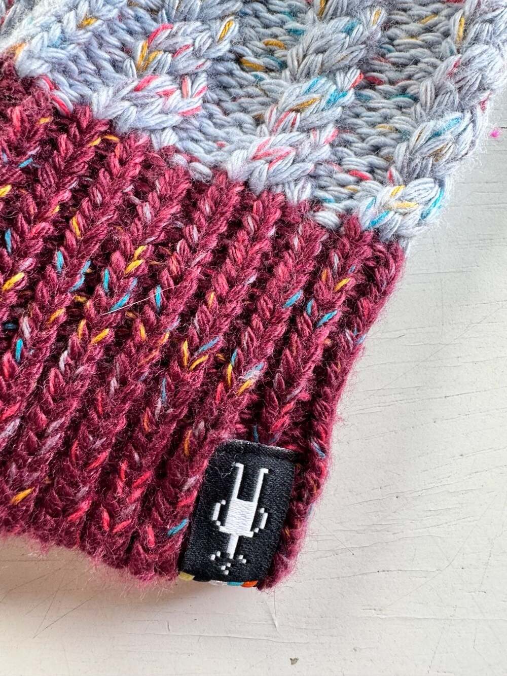 Smartwool Isto Hand Warmer Fingerless Gloves Multi Color Knit Like New - Picture 2 of 6
